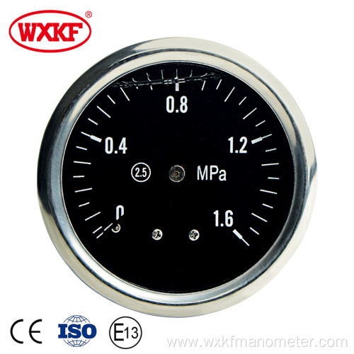 good price 0~1.6MPa liquid filled ships pressure gauge